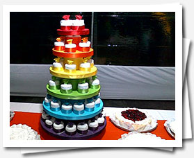 Torta para eventos Monoporciones